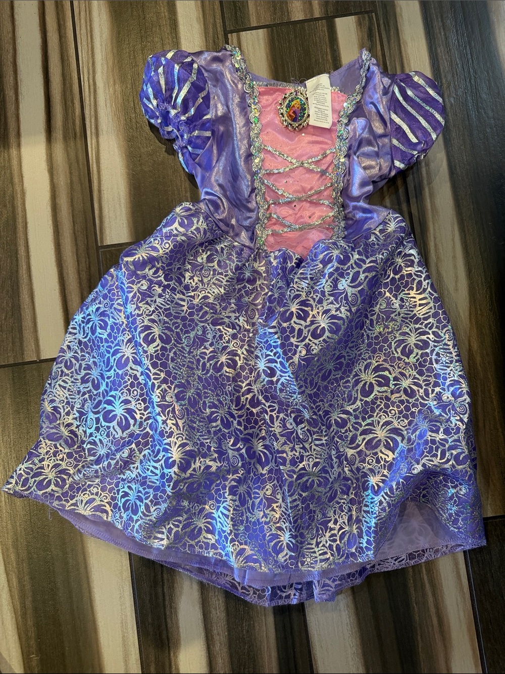 Disney Purple and Pink Sparkle Princess Costume Dress